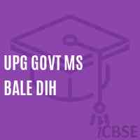 Upg Govt Ms Bale Dih Middle School Logo