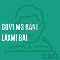 Govt Ms Rani Laxmi Bai Middle School Logo