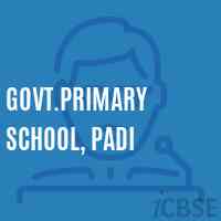 Govt.Primary School, Padi Logo