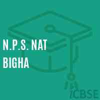 N.P.S. Nat Bigha Primary School Logo