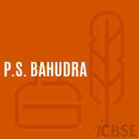 P.S. Bahudra Primary School Logo