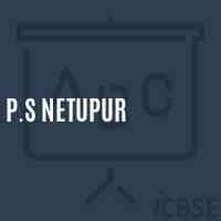 P.S Netupur Primary School Logo