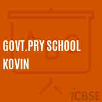 Govt.Pry School Kovin Logo