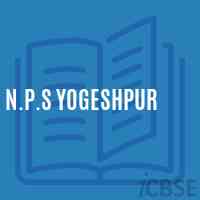 N.P.S Yogeshpur Primary School Logo