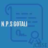 N.P.S Gotali Primary School Logo