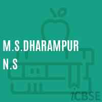 M.S.Dharampur N.S Middle School Logo