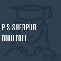 P.S.Sherpur Bhui Toli Primary School Logo