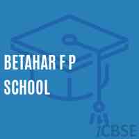 Betahar F P School Logo