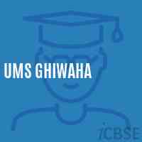 Ums Ghiwaha Middle School Logo