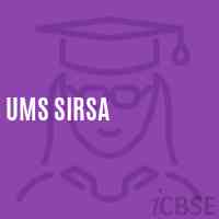 Ums Sirsa Middle School Logo