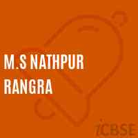 M.S Nathpur Rangra Middle School Logo