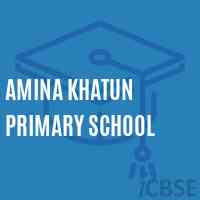 Amina Khatun Primary School Logo