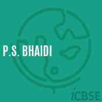 P.S. Bhaidi Primary School Logo