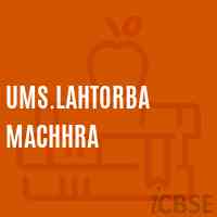 Ums.Lahtorba Machhra Middle School Logo