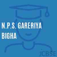 N.P.S. Gareriya Bigha Primary School Logo