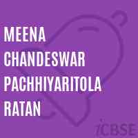 Meena Chandeswar Pachhiyaritola Ratan Primary School Logo
