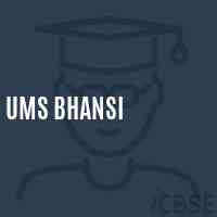Ums Bhansi Middle School Logo