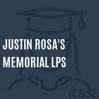Justin Rosa'S Memorial Lps Middle School Logo