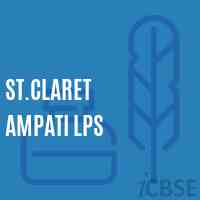 St.Claret Ampati Lps Primary School Logo