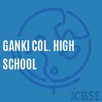 Ganki Col. High School Logo