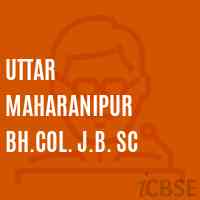 Uttar Maharanipur Bh.Col. J.B. Sc Primary School Logo