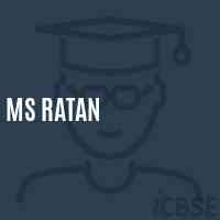 Ms Ratan Middle School Logo