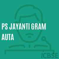 Ps Jayanti Gram Auta Primary School Logo