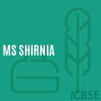 Ms Shirnia Middle School Logo