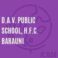 D.A.V. Public School, H.F.C. Barauni Logo