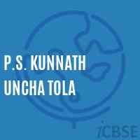 P.S. Kunnath Uncha Tola Primary School Logo