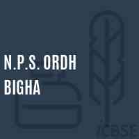 N.P.S. Ordh Bigha Primary School Logo