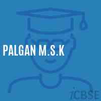 Palgan M.S.K School Logo