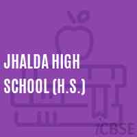 Jhalda High School (H.S.) Logo