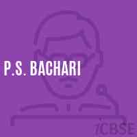 P.S. Bachari Primary School Logo