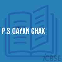 P.S.Gayan Chak Primary School Logo