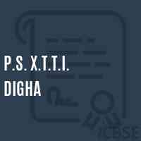 P.S. X.T.T.I. Digha Primary School Logo