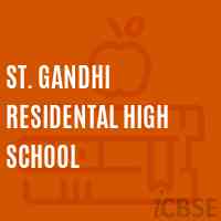 St. Gandhi Residental High School Logo