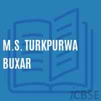 M.S. Turkpurwa Buxar Middle School Logo