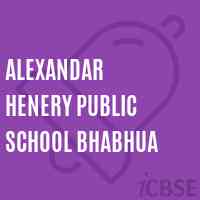Alexandar Henery Public School Bhabhua Logo