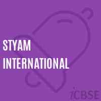 Styam International Senior Secondary School Logo