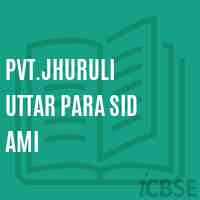 Pvt.Jhuruli Uttar Para Sid Ami Primary School Logo