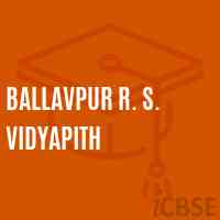 Ballavpur R. S. Vidyapith High School Logo