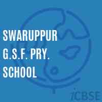 Swaruppur G.S.F. Pry. School Logo