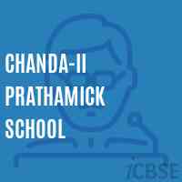 Chanda-Ii Prathamick School Logo