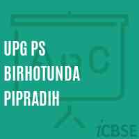 Upg Ps Birhotunda Pipradih Primary School Logo