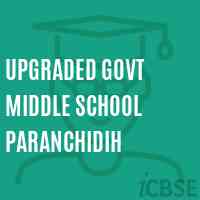 Upgraded Govt Middle School Paranchidih Logo