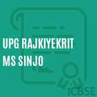 Upg Rajkiyekrit Ms Sinjo Middle School Logo