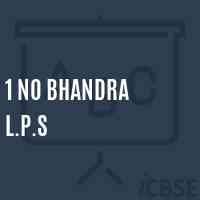1 No Bhandra L.P.S Primary School Logo