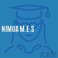 Nimua M.E.S Middle School Logo