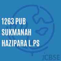 1263 Pub Sukmanah Hazipara L.Ps Primary School Logo